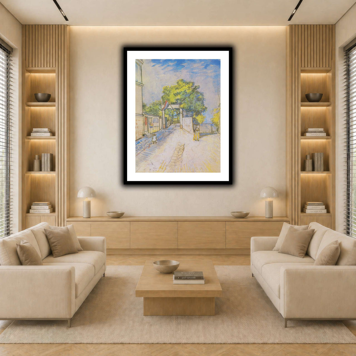 Van_Gogh_-_Weg_mit_Eingang_zu_einem_Aussichtspunkt light neutral-living room