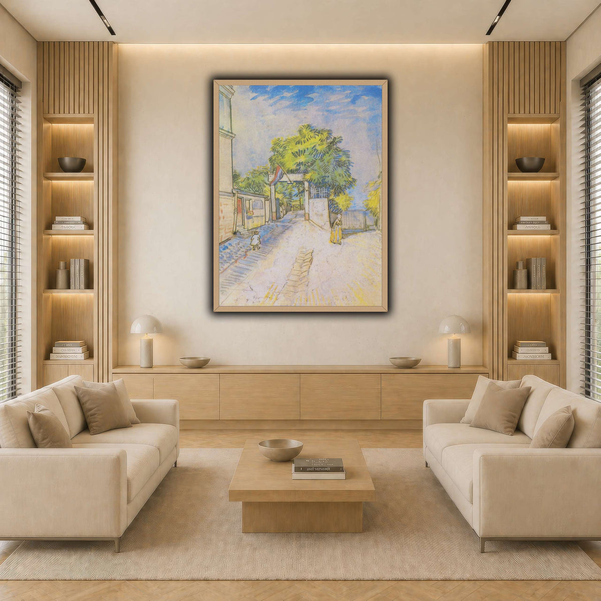 Van_Gogh_-_Weg_mit_Eingang_zu_einem_Aussichtspunkt light neutral-living room