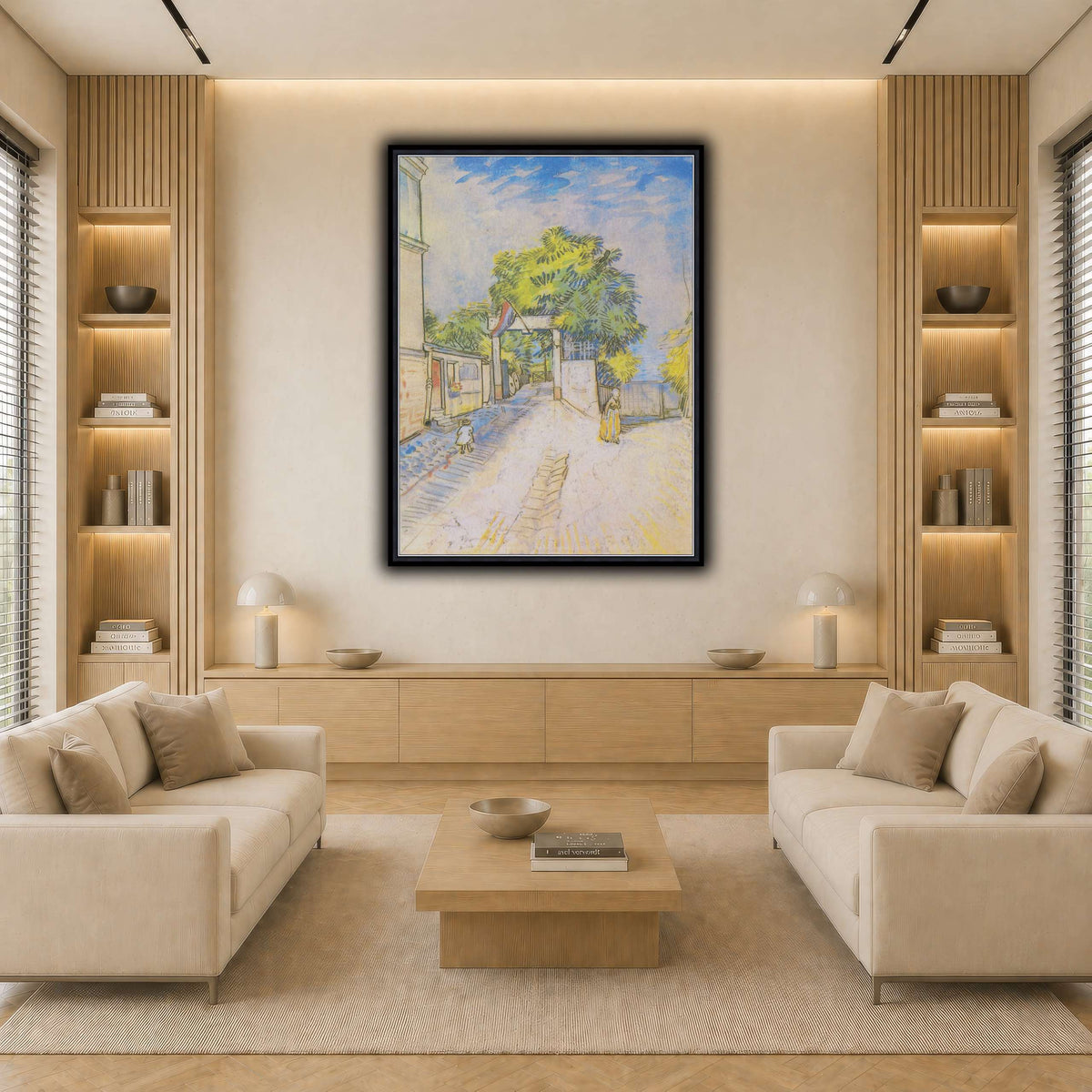 Van_Gogh_-_Weg_mit_Eingang_zu_einem_Aussichtspunkt light neutral-living room