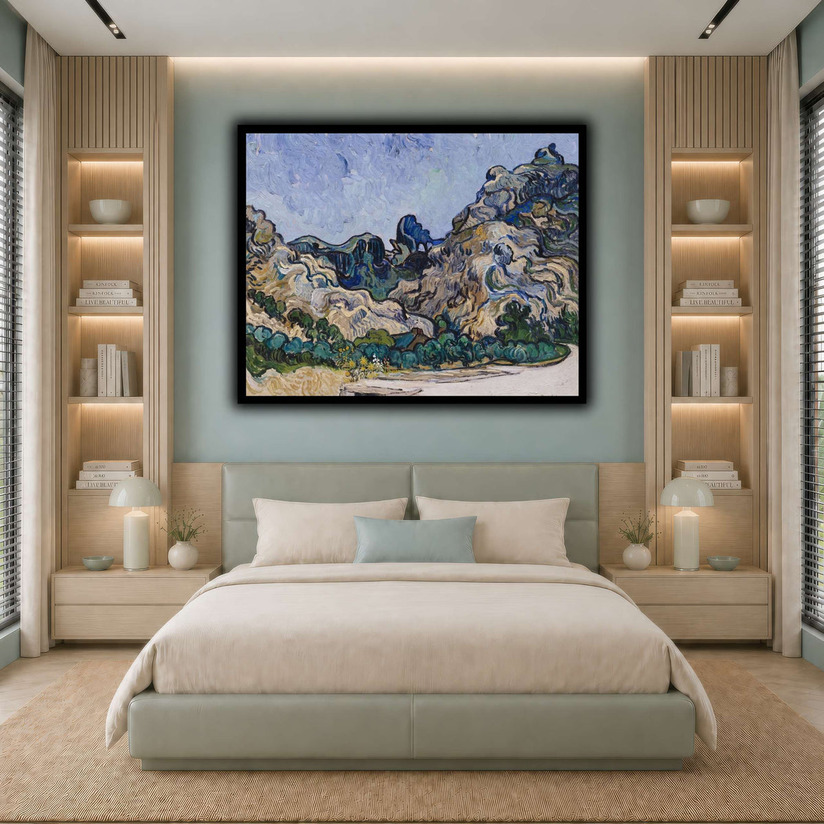 Van_Gogh_Berglandschaft cool-bedroom