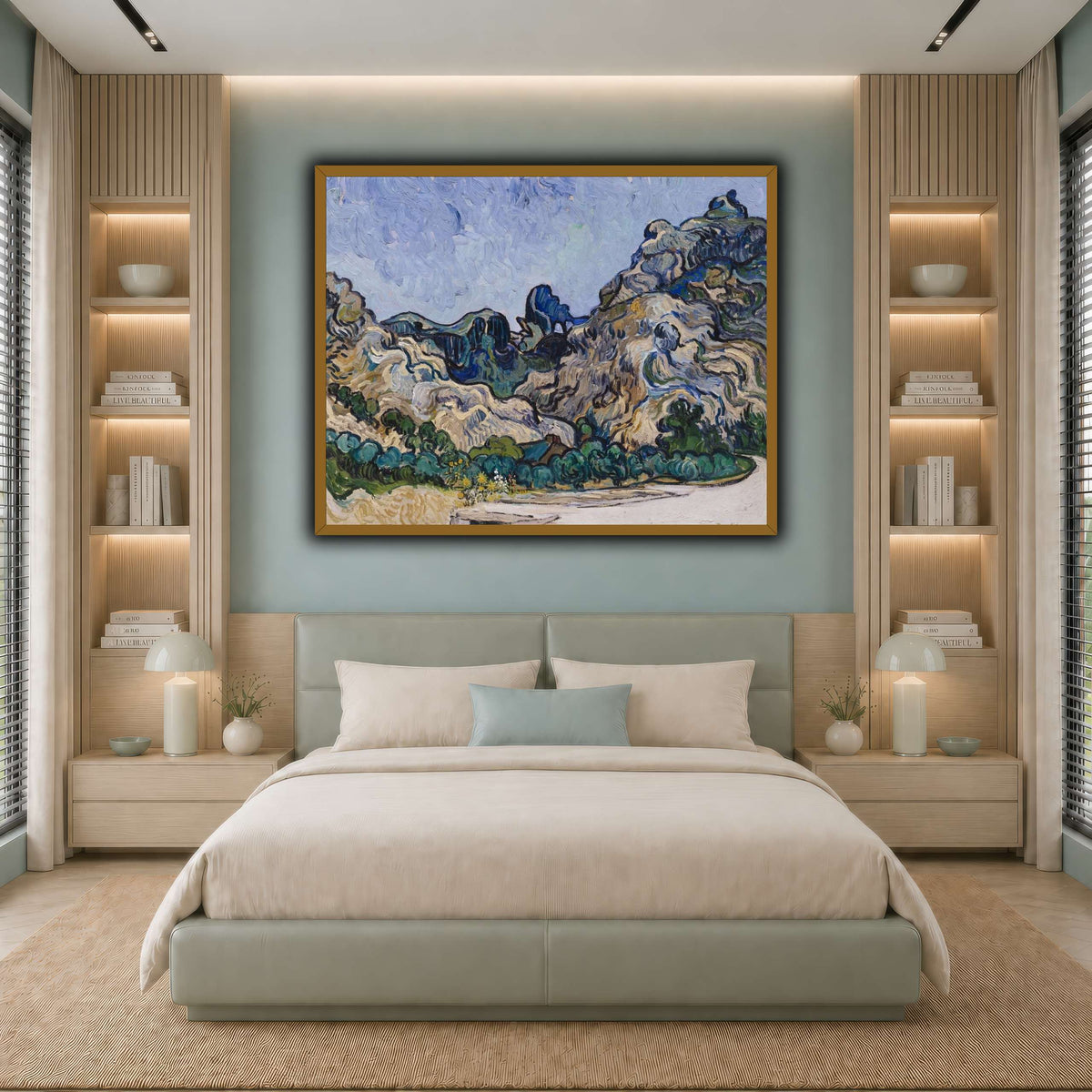 Van_Gogh_Berglandschaft cool-bedroom