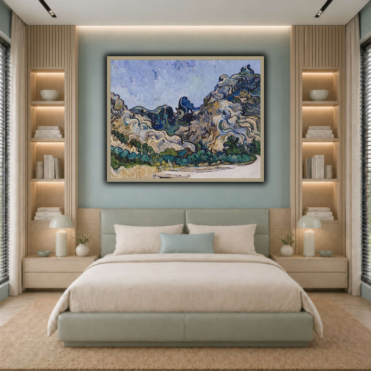 Van_Gogh_Berglandschaft cool-bedroom
