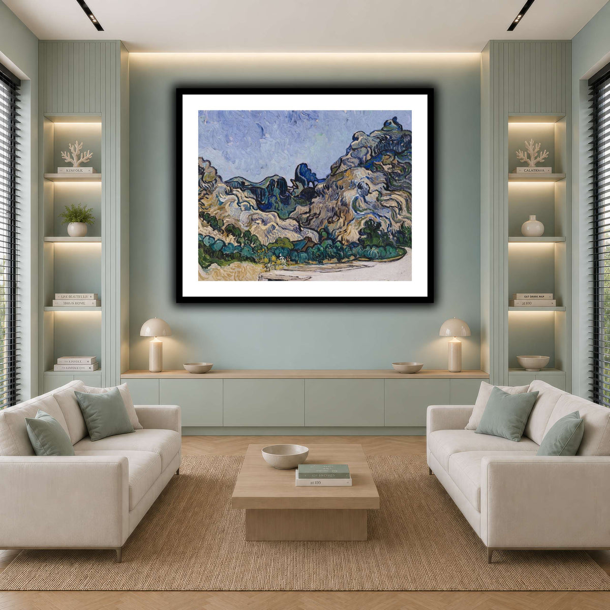 Van_Gogh_Berglandschaft cool-living room