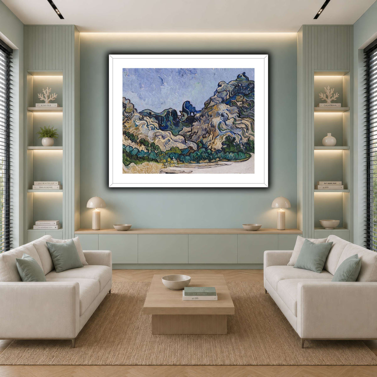 Van_Gogh_Berglandschaft cool-living room