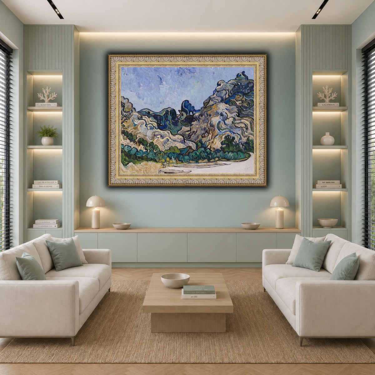 Van_Gogh_Berglandschaft cool-living room