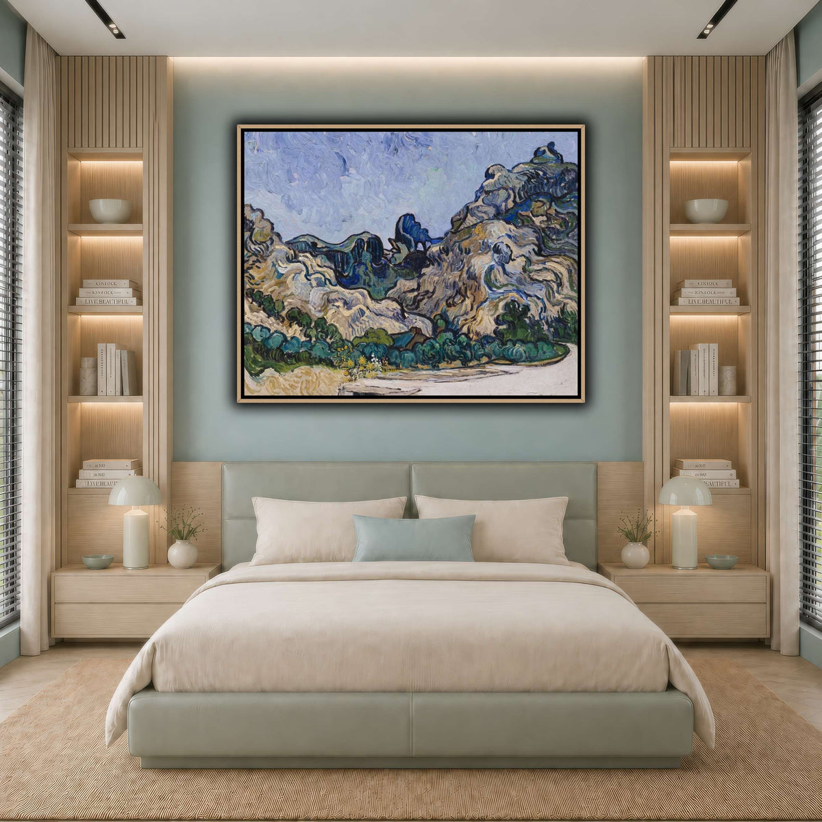 Van_Gogh_Berglandschaft cool-bedroom