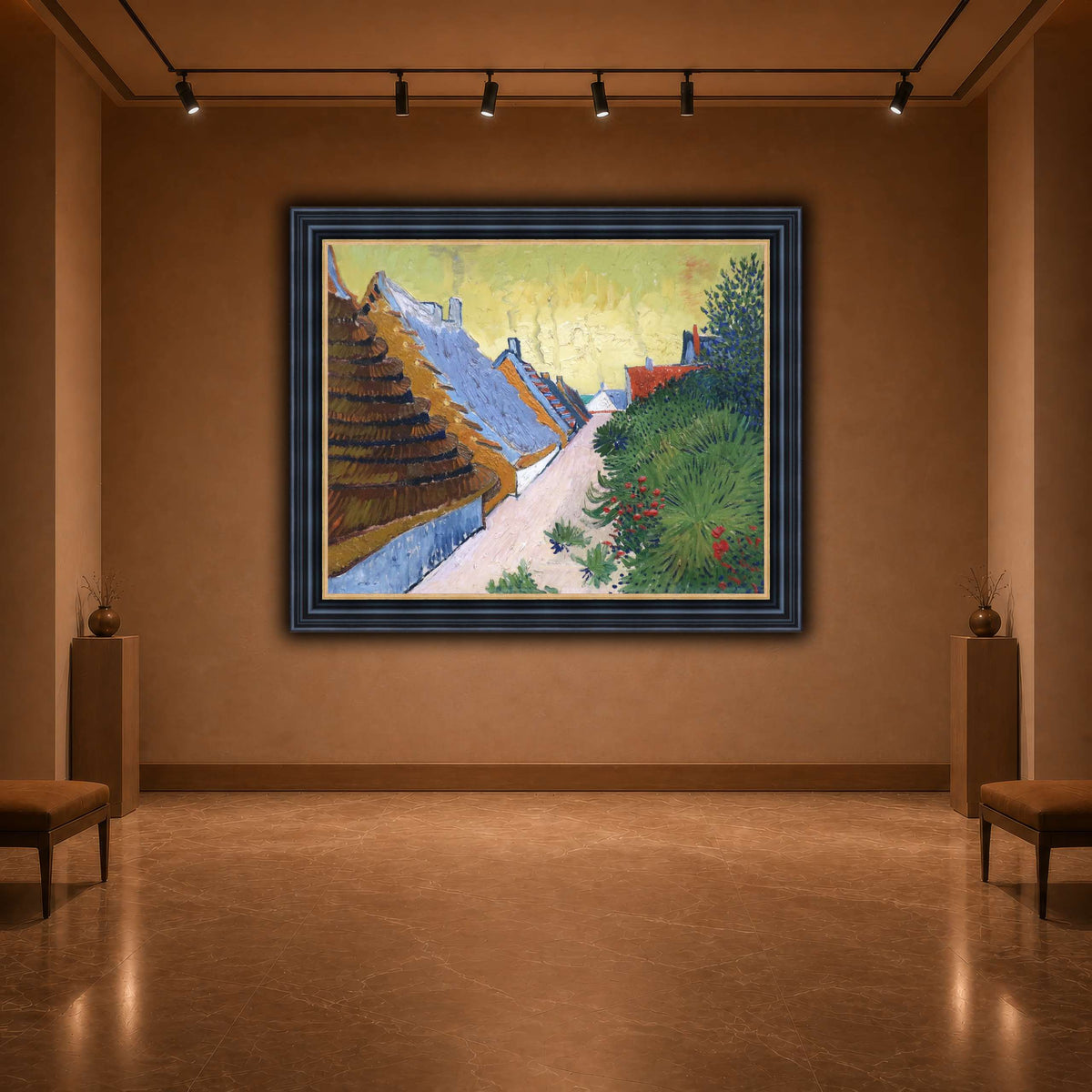 Van_Gogh_Gasse_in_Saintes-Maries warm-agallery