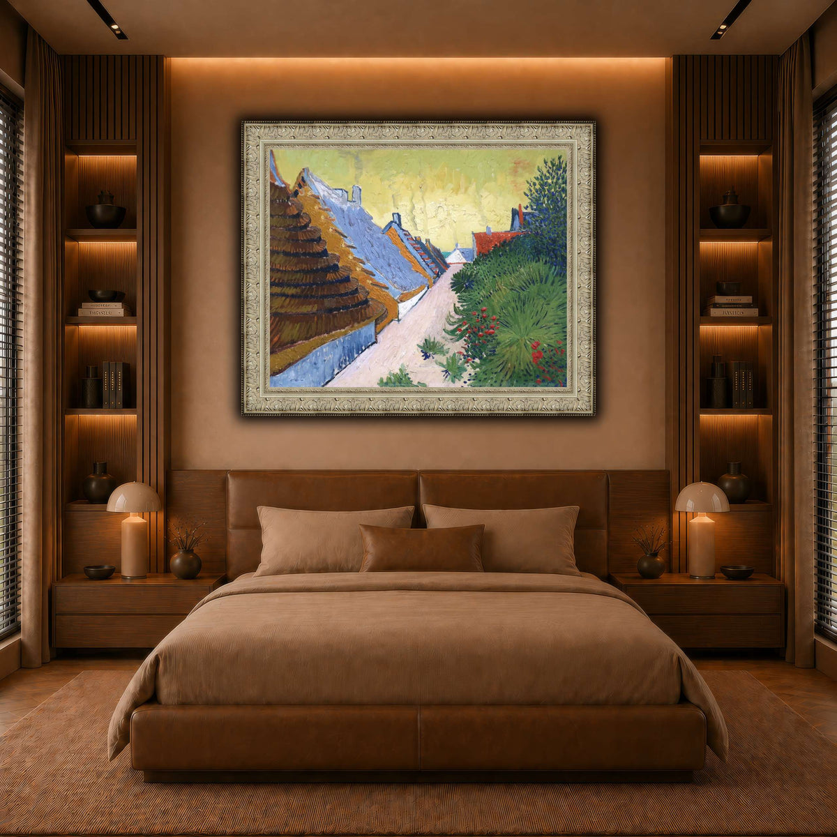 Van_Gogh_Gasse_in_Saintes-Maries warm-bedroom