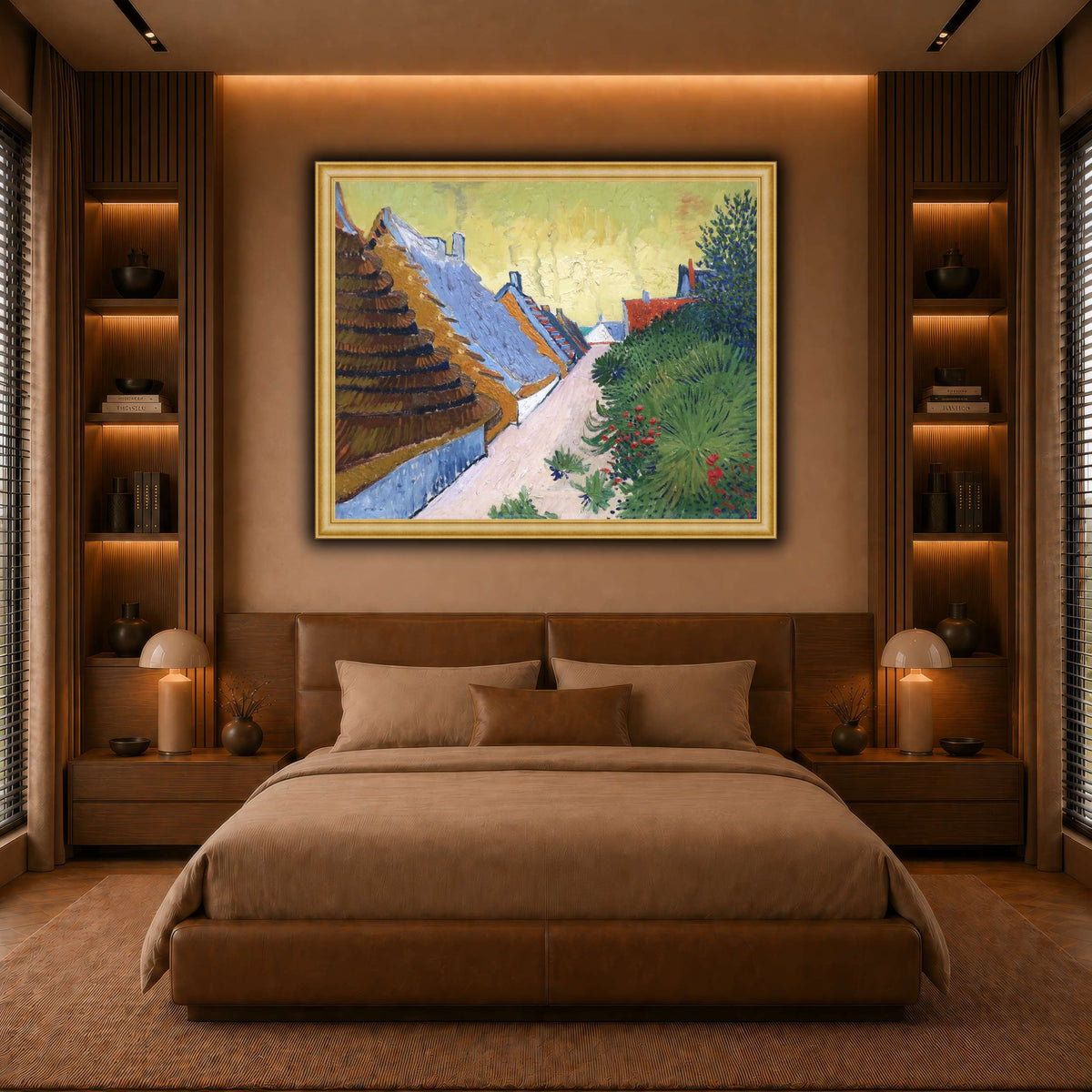 Van_Gogh_Gasse_in_Saintes-Maries warm-bedroom