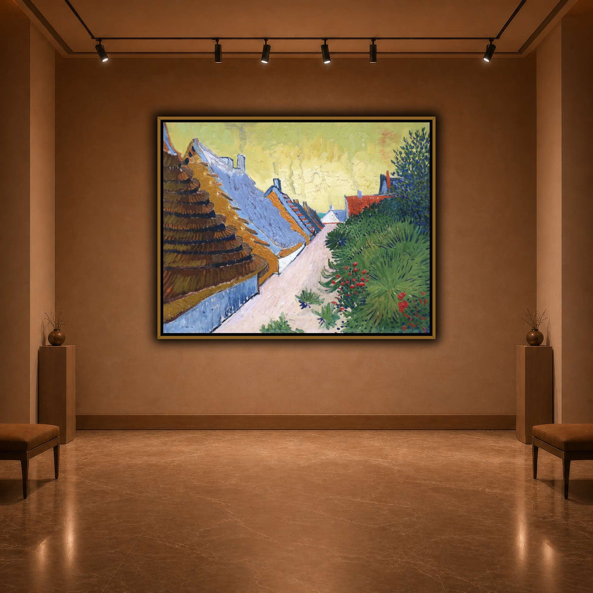 Van_Gogh_Gasse_in_Saintes-Maries warm-agallery