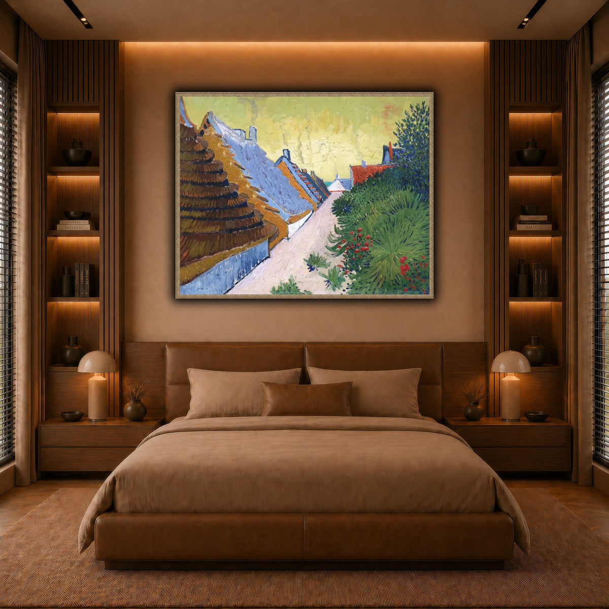 Van_Gogh_Gasse_in_Saintes-Maries warm-bedroom
