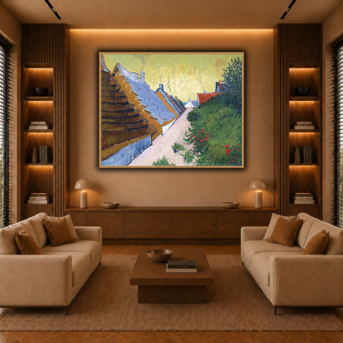 Van_Gogh_Gasse_in_Saintes-Maries warm-living-room