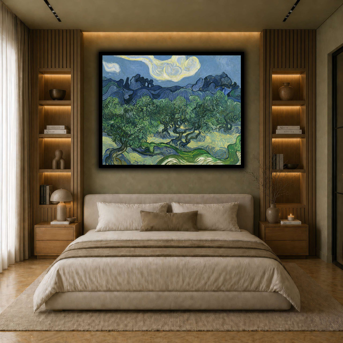 Van_Gogh_The_Olive_Trees. earth-bedroom