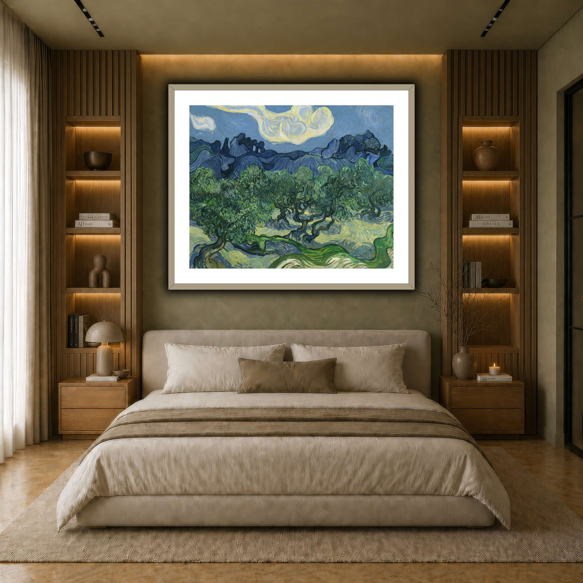 Van_Gogh_The_Olive_Trees. earth-bedroom