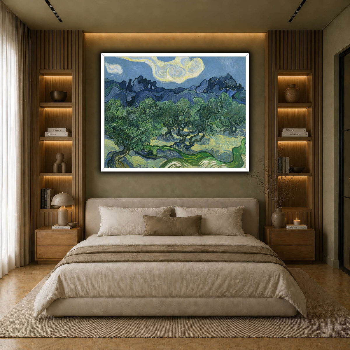 Van_Gogh_The_Olive_Trees. earth-bedroom