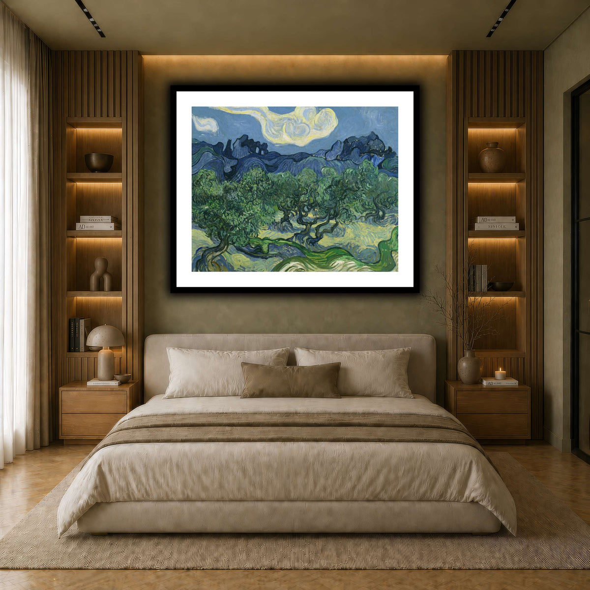 Van_Gogh_The_Olive_Trees. earth-bedroom