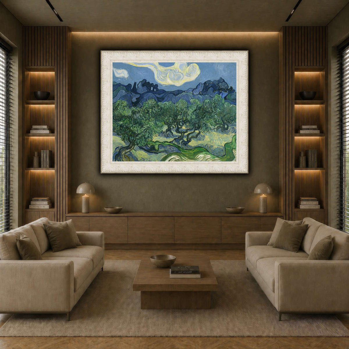 Van_Gogh_The_Olive_Trees. earth-living room