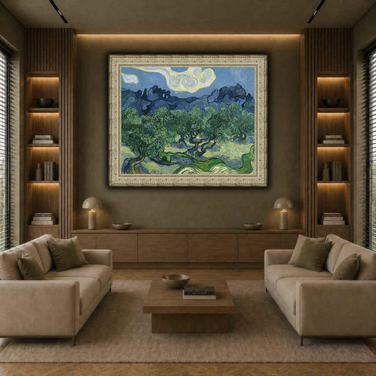 Van_Gogh_The_Olive_Trees. earth-living room