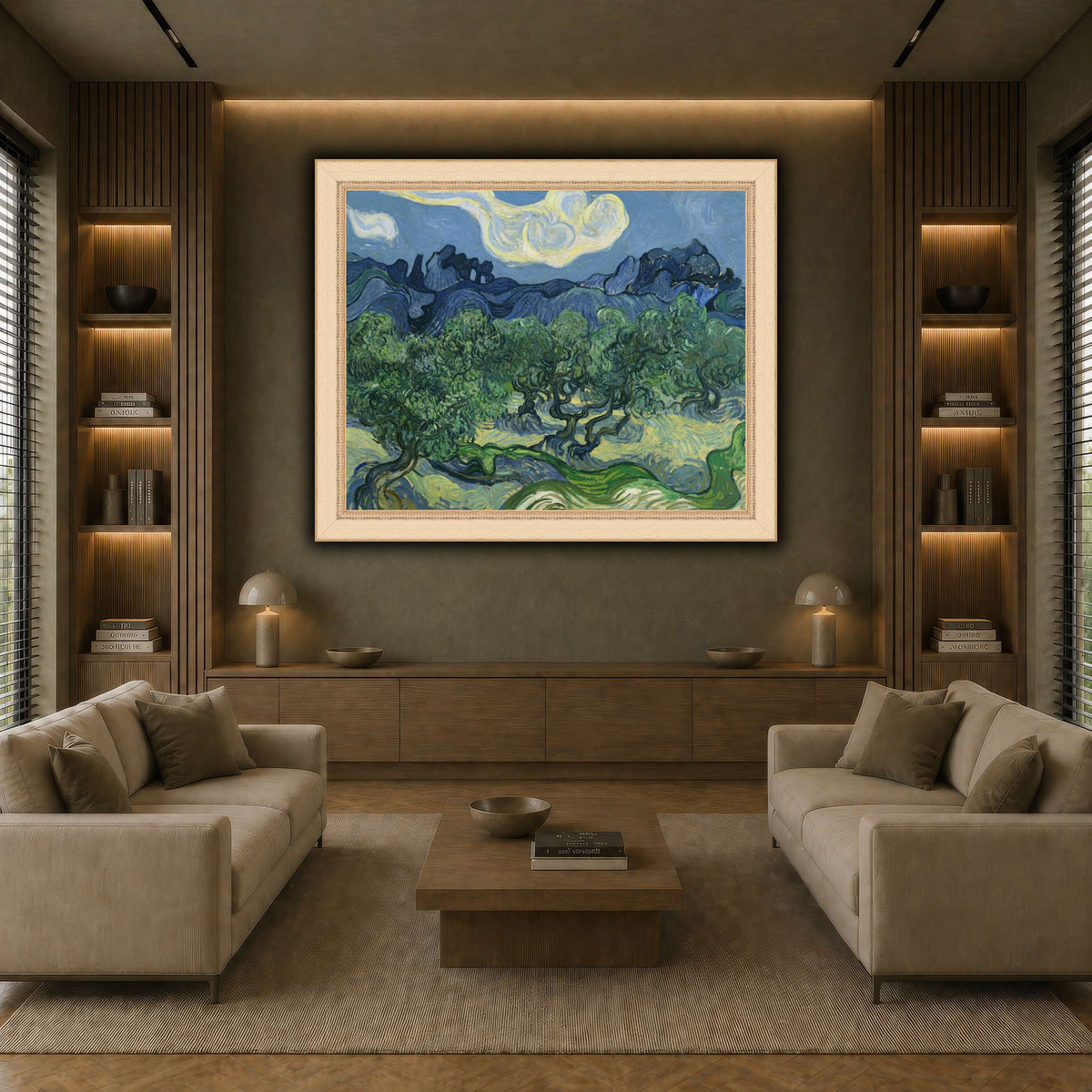 Van_Gogh_The_Olive_Trees. earth-living room