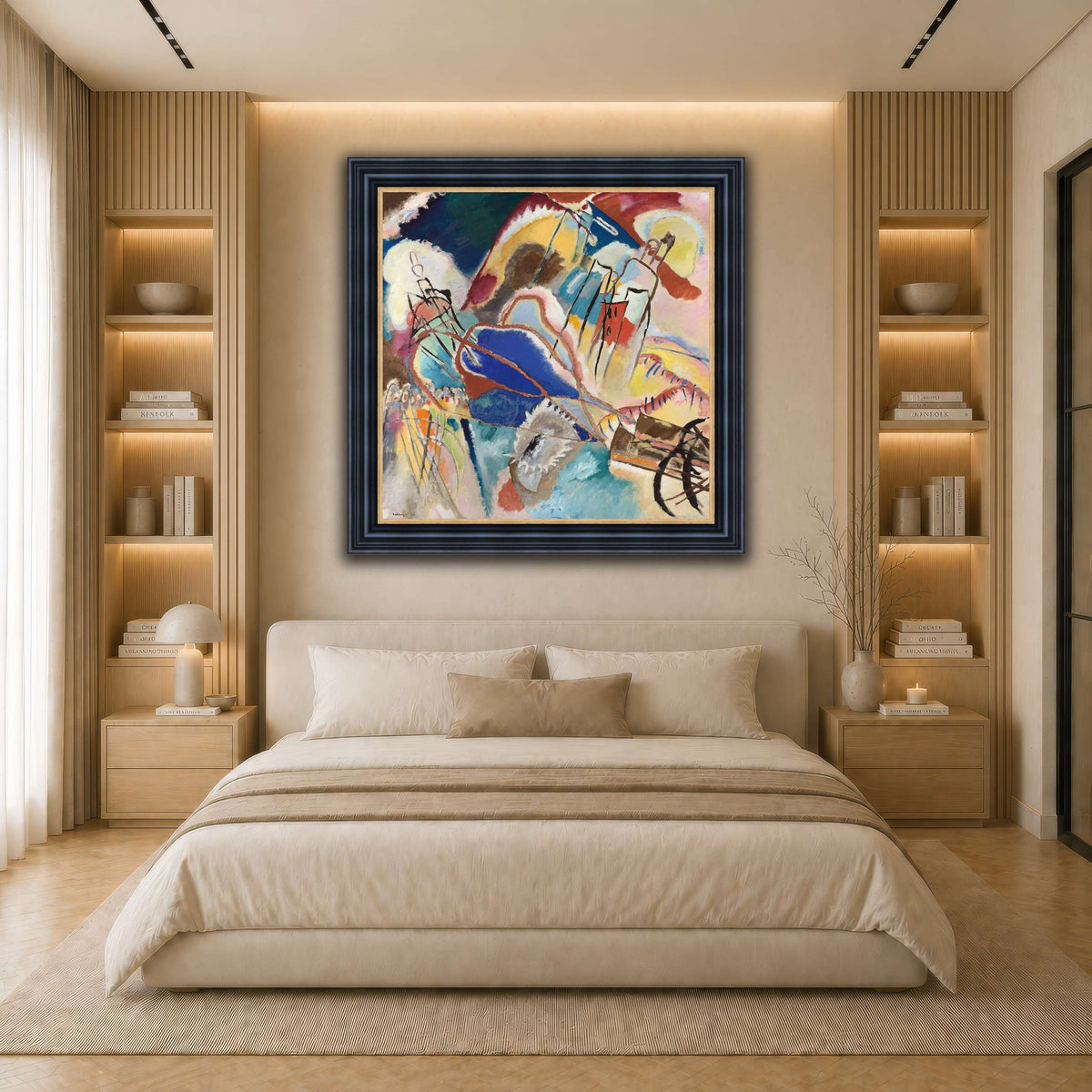 Vasily_Kandinsky,_Improvisation light neutral- bedroom