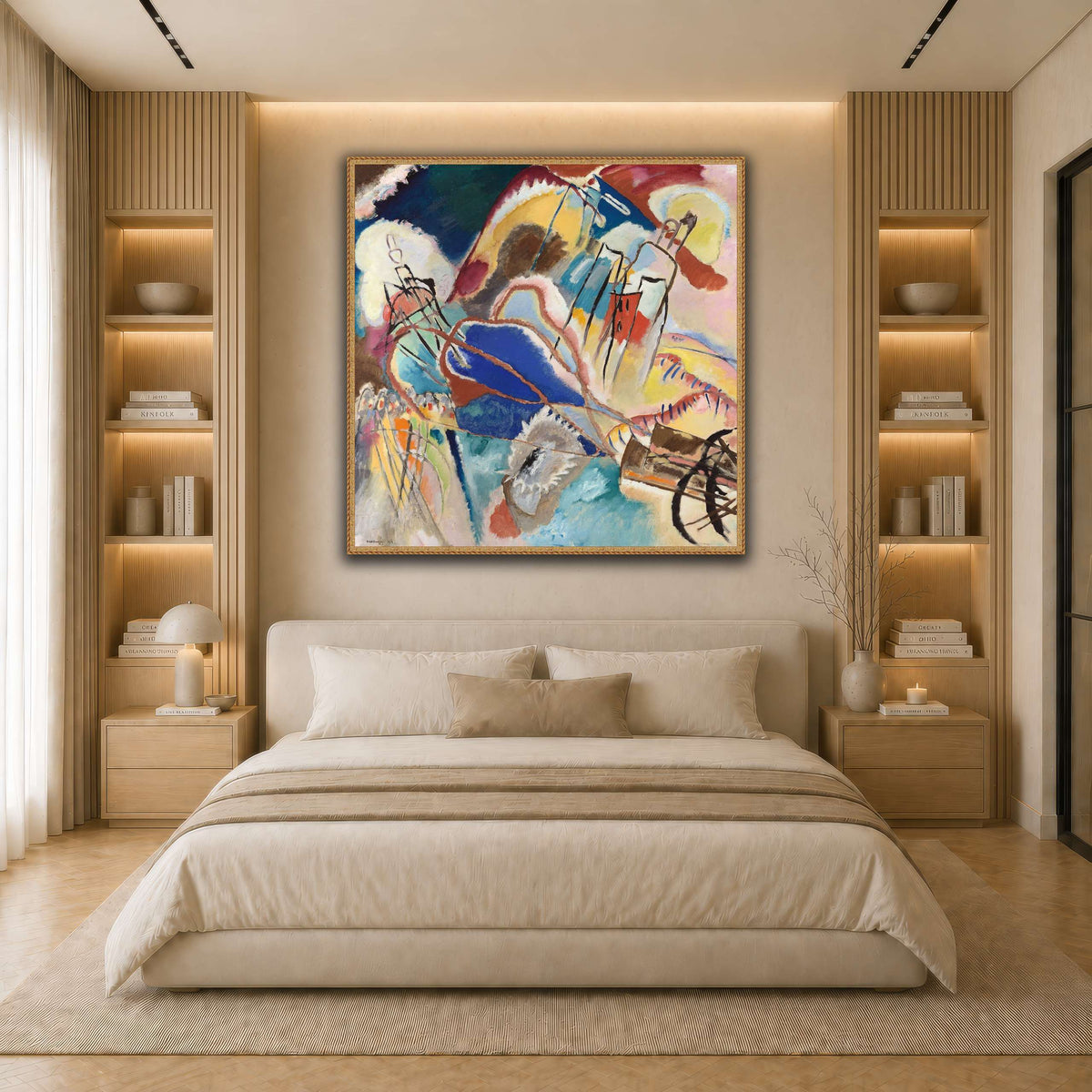 Vasily_Kandinsky,_Improvisation light neutral- bedroom
