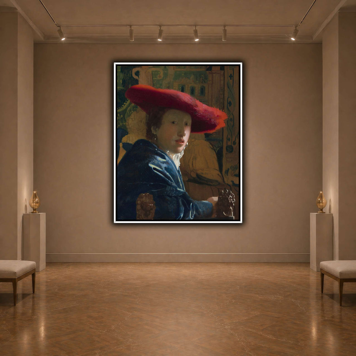 Vermeer_-_Girl_with_a_Red_Hat dark neutral-agallery