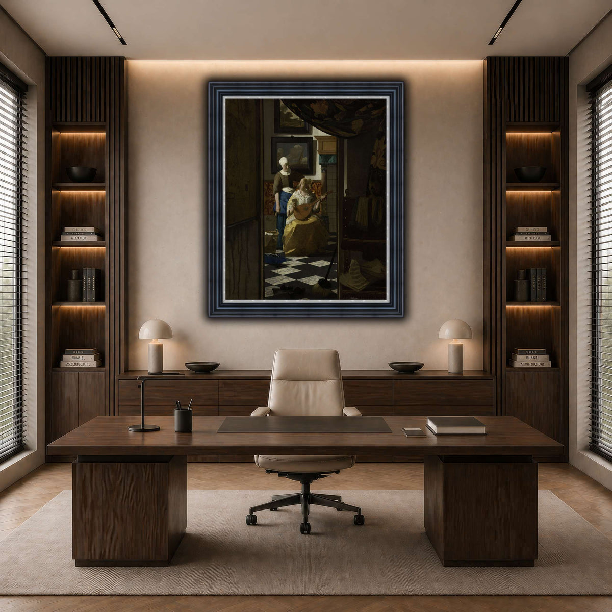 Vermeer,_Johannes_-_The_Loveletter dark neutral-office