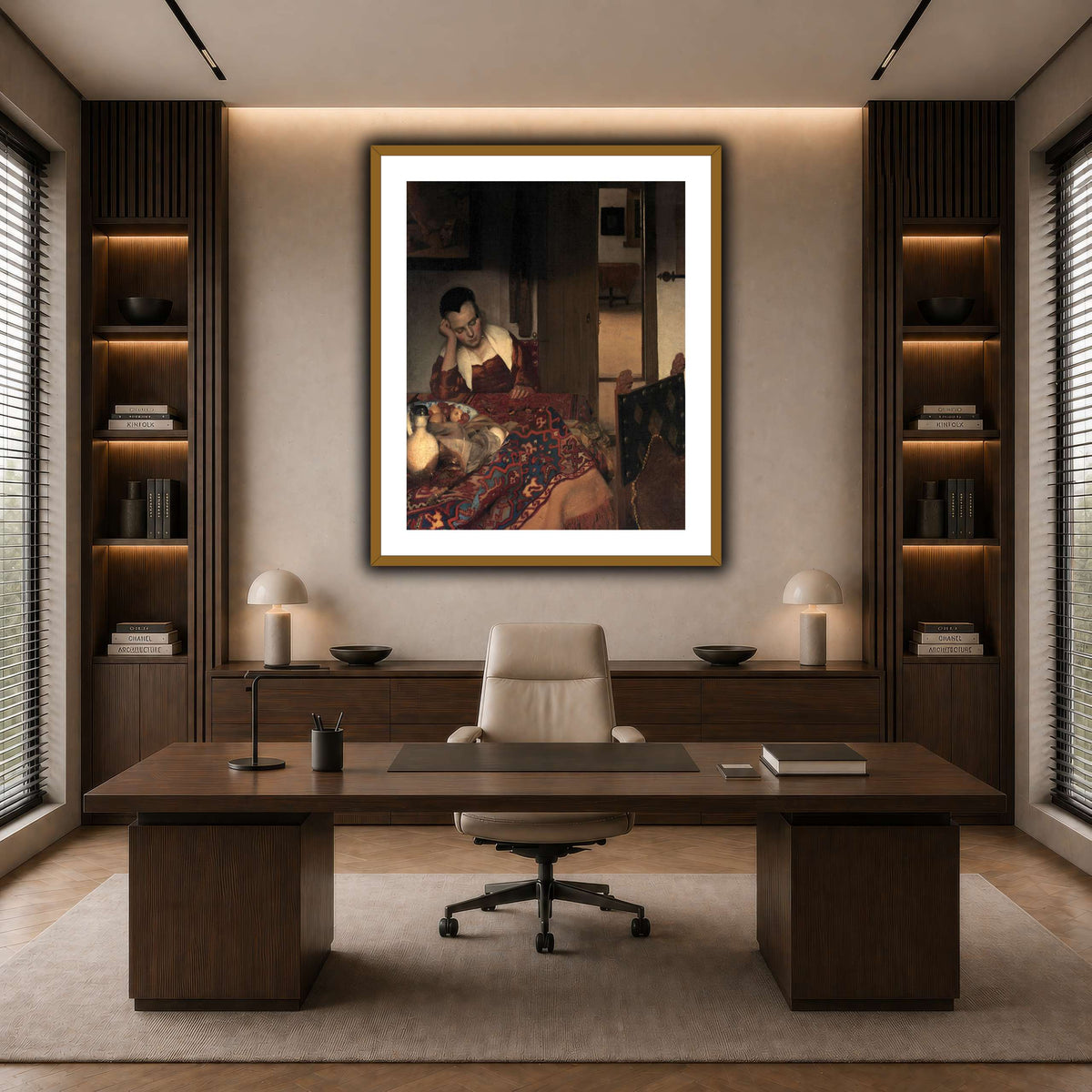 Vermeer_young_women_sleeping_result dark neutral-office