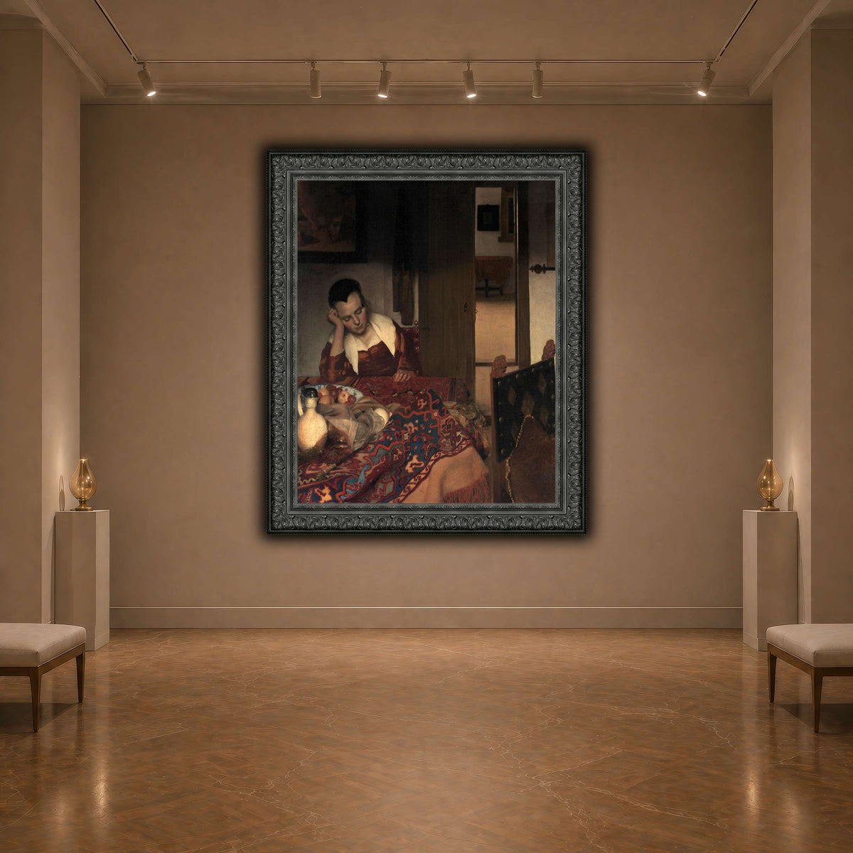 Vermeer_young_women_sleeping_result dark neutral-agallery