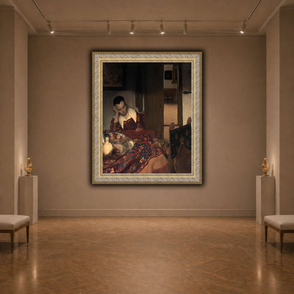 Vermeer_young_women_sleeping_result dark neutral-agallery