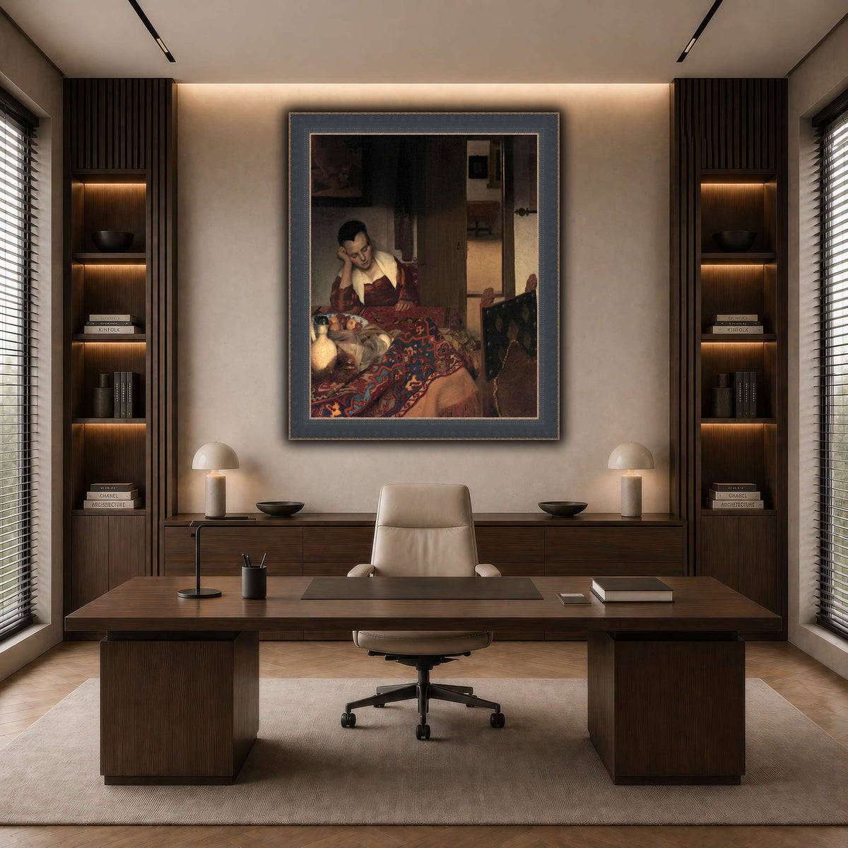 Vermeer_young_women_sleeping_result dark neutral-office