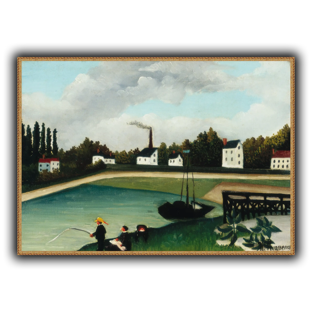 View-of-the-Quai-d-Ivry-near-the-Port-à-l-Anglais-Seine-Family-Fishing-1900_Henri-Rousseau