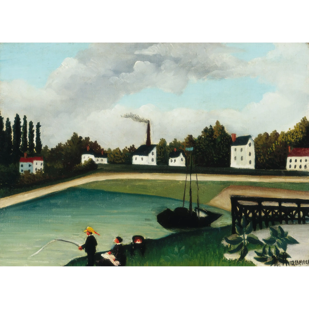 View-of-the-Quai-d-Ivry-near-the-Port-à-l-Anglais-Seine-Family-Fishing-1900_Henri-Rousseau