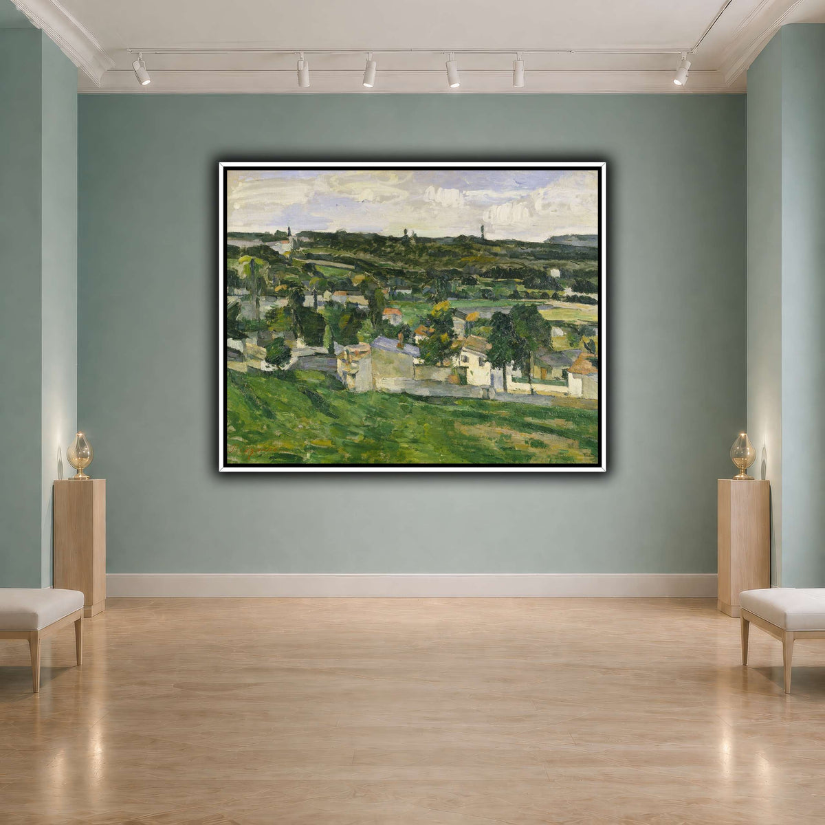 View_of_Auvers-sur-Oise_by_Paul_Cezanne cool-agallery