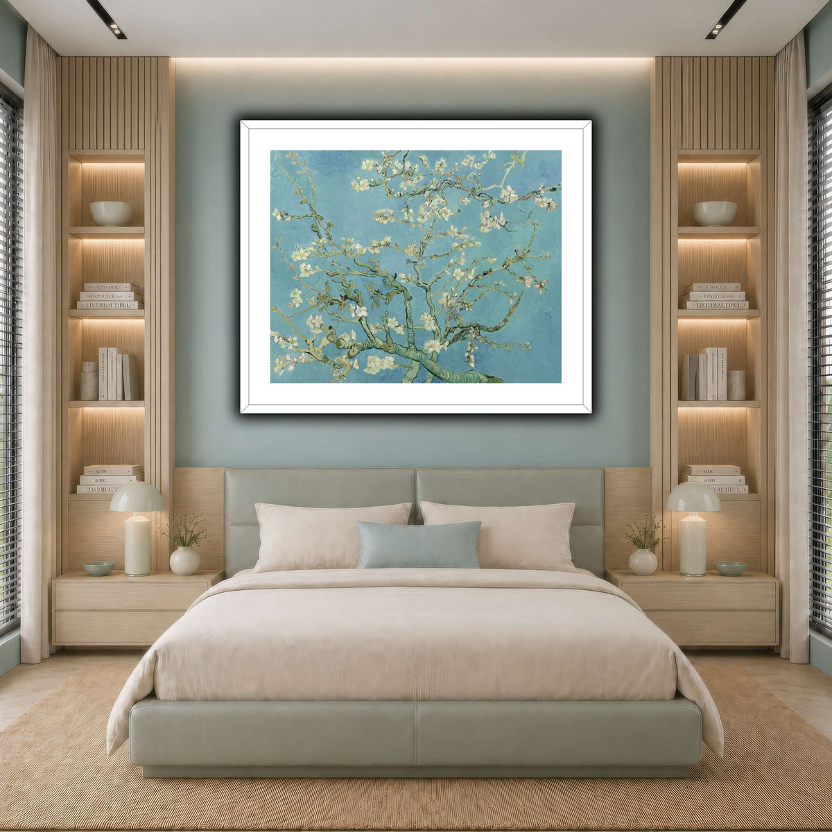 Vincent_van_Gogh_-_Almond_blossom_- cool-bedroom