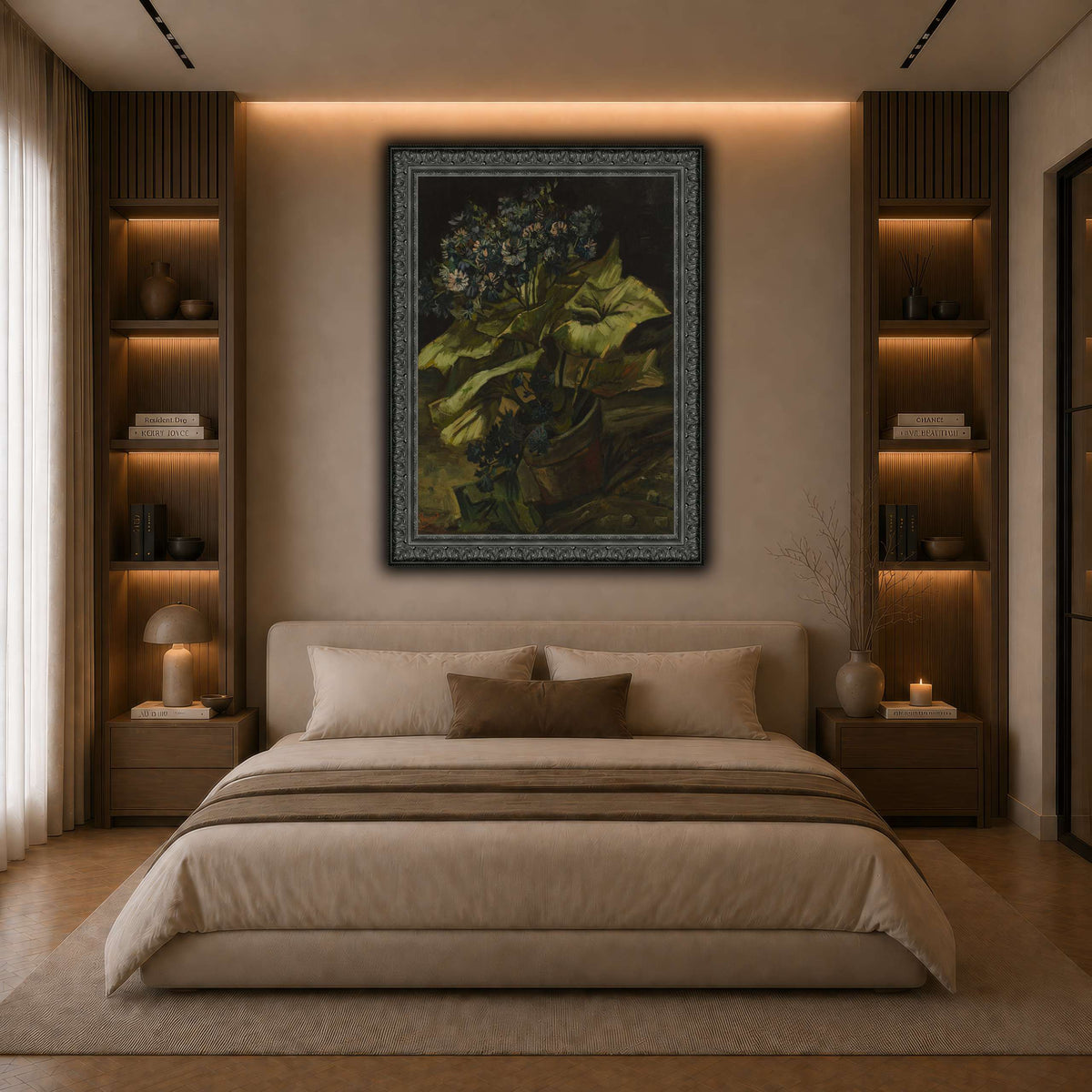 Vincent_van_Gogh_-_Cineraria dark neutral-bedroom