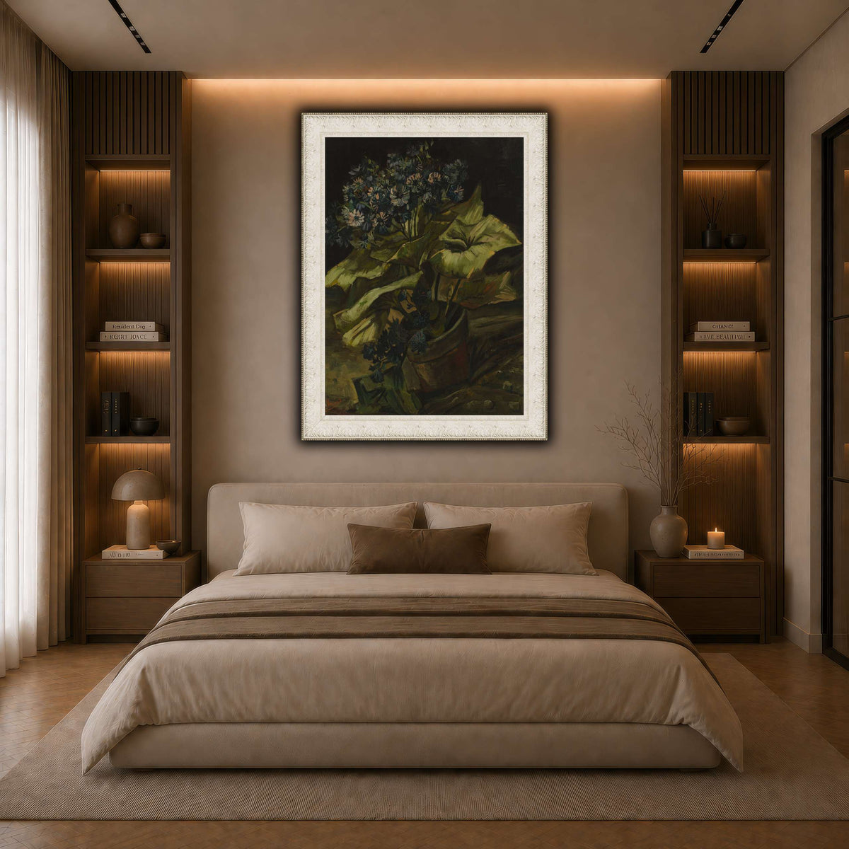Vincent_van_Gogh_-_Cineraria dark neutral-bedroom