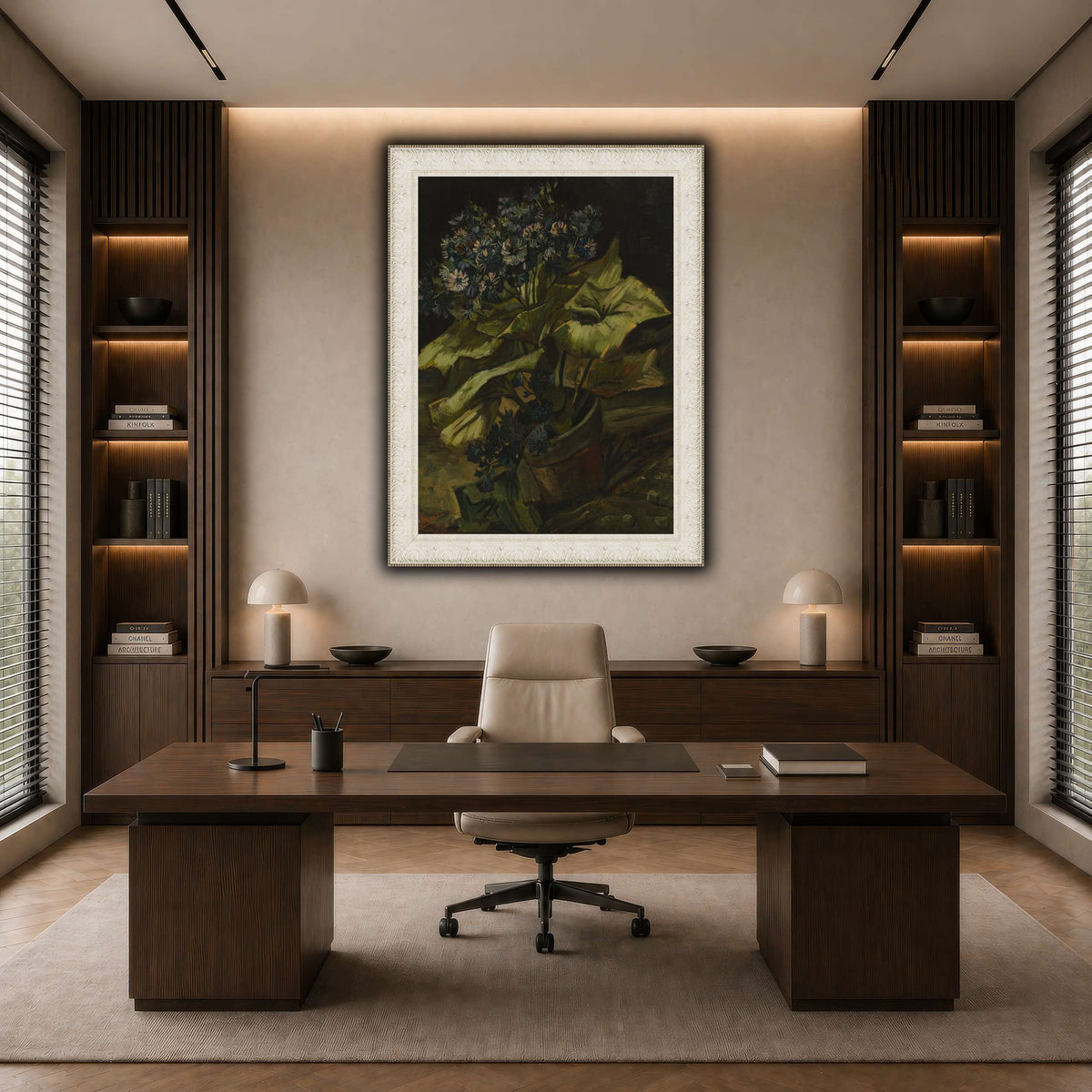 Vincent_van_Gogh_-_Cineraria dark neutral-office