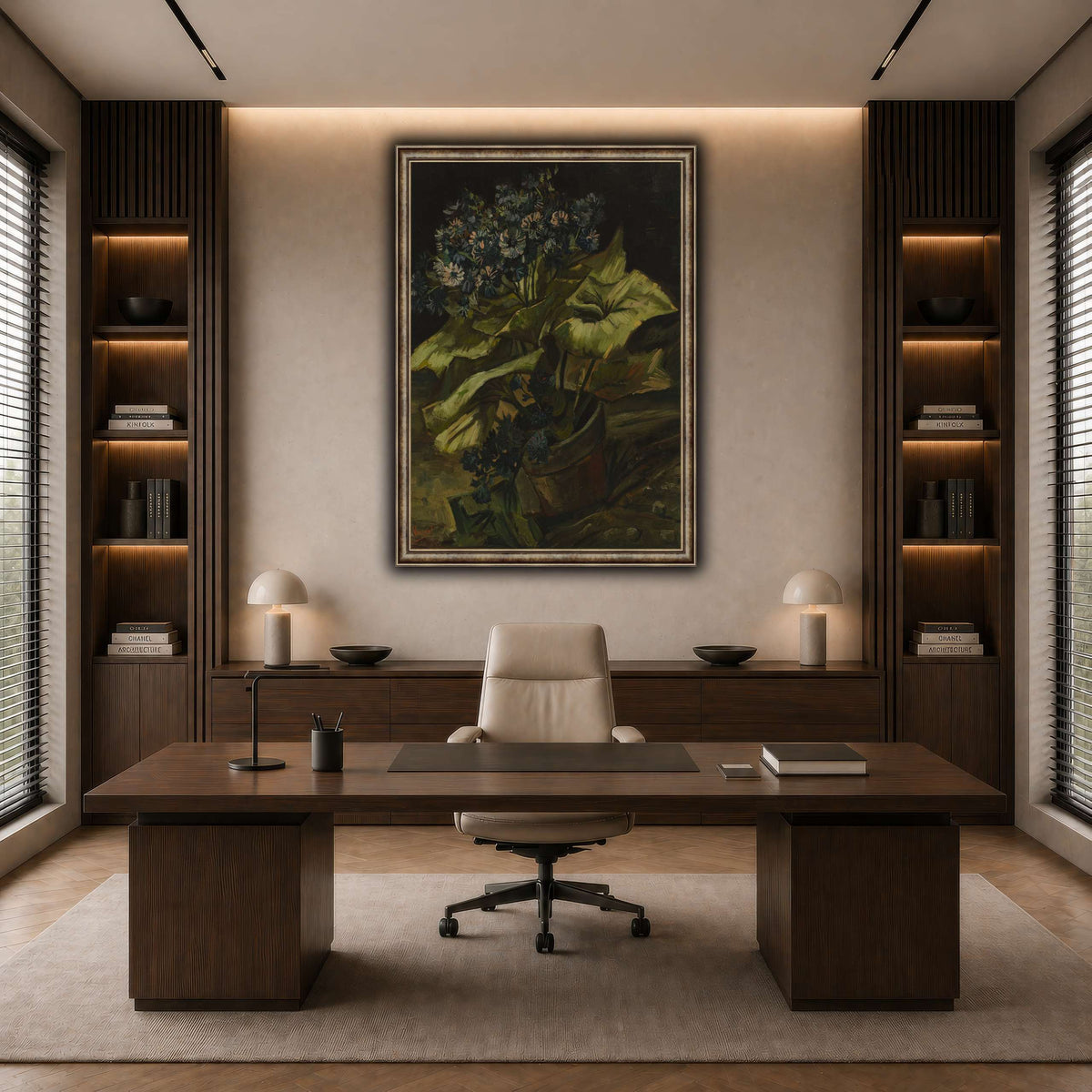 Vincent_van_Gogh_-_Cineraria dark neutral-office