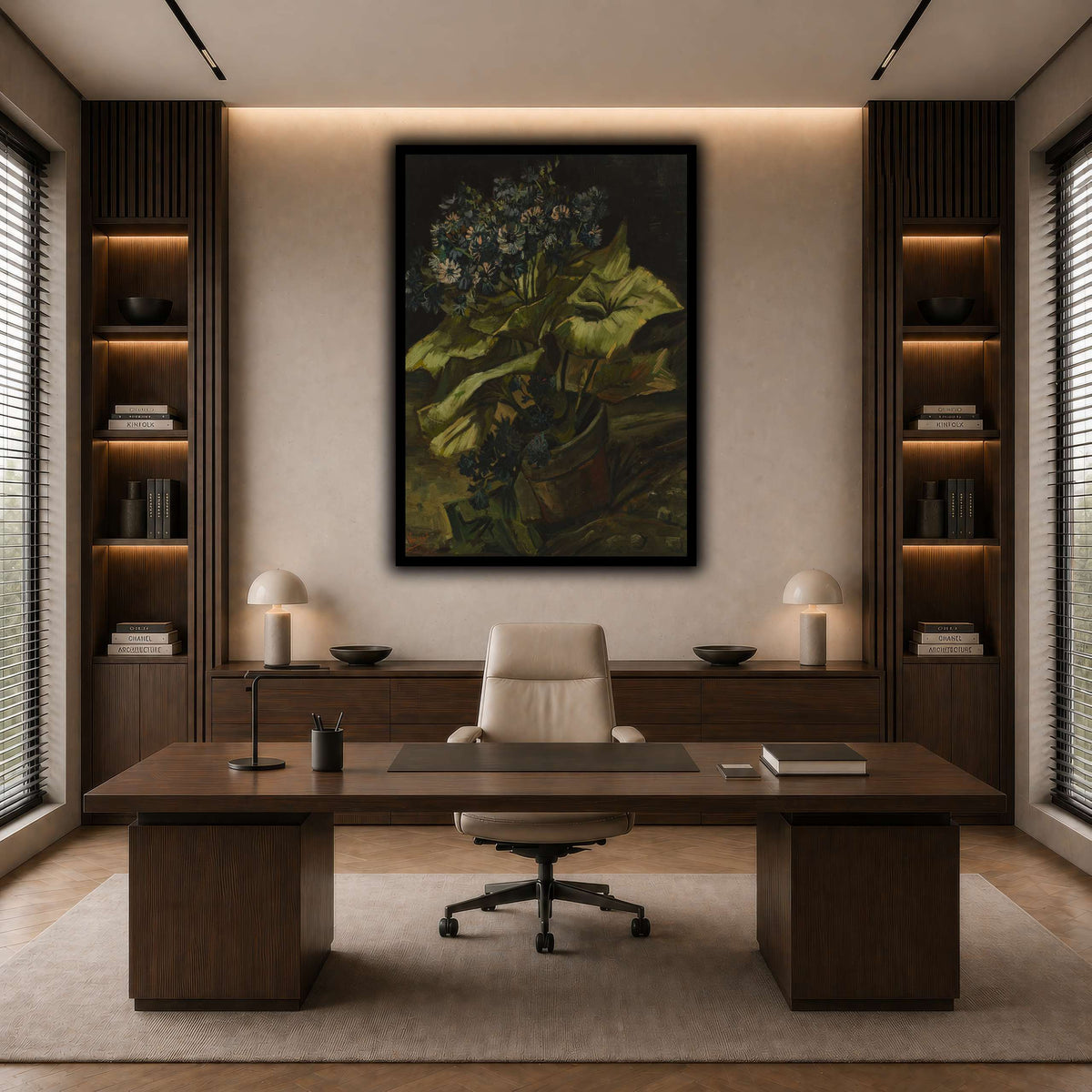Vincent_van_Gogh_-_Cineraria dark neutral-office