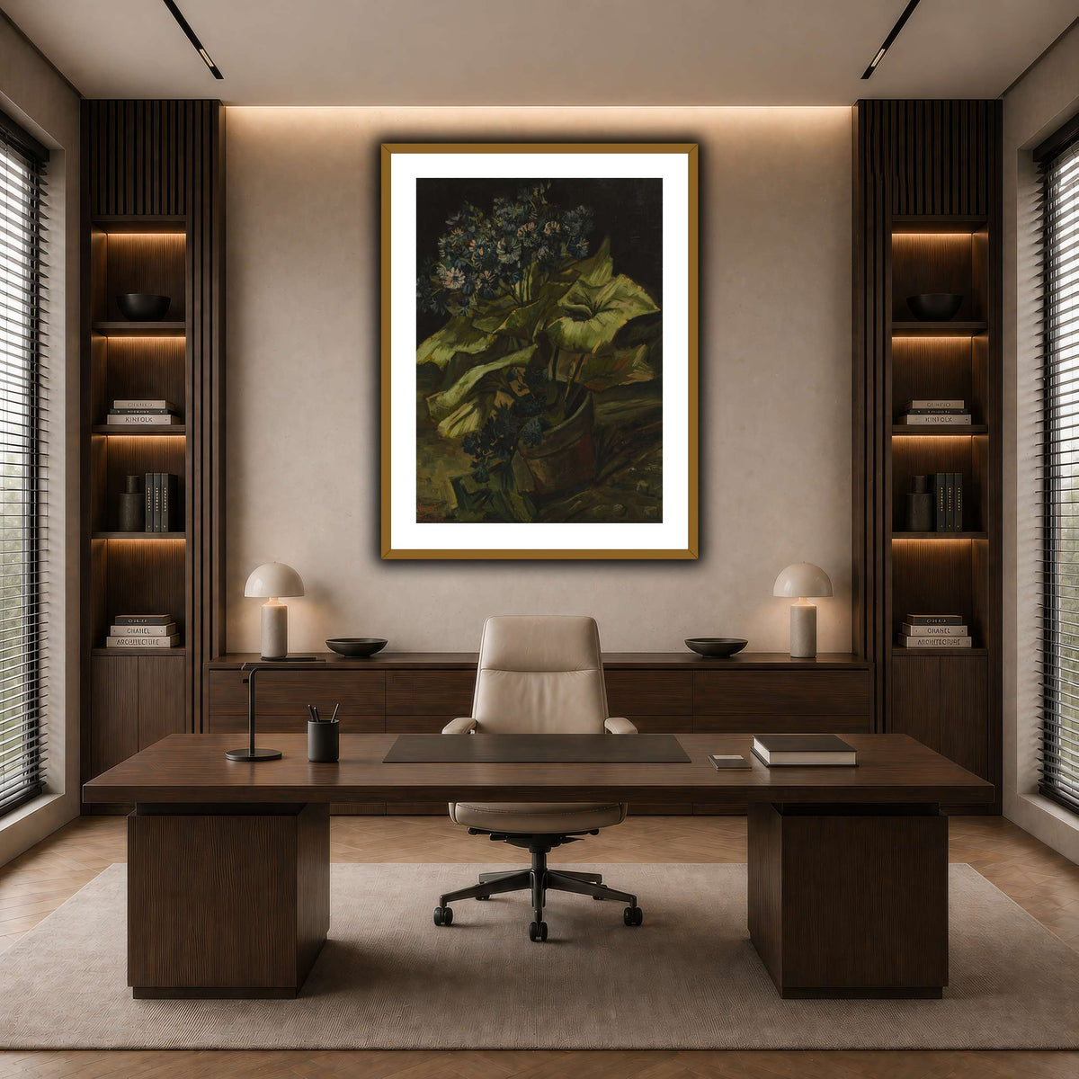 Vincent_van_Gogh_-_Cineraria dark neutral-office
