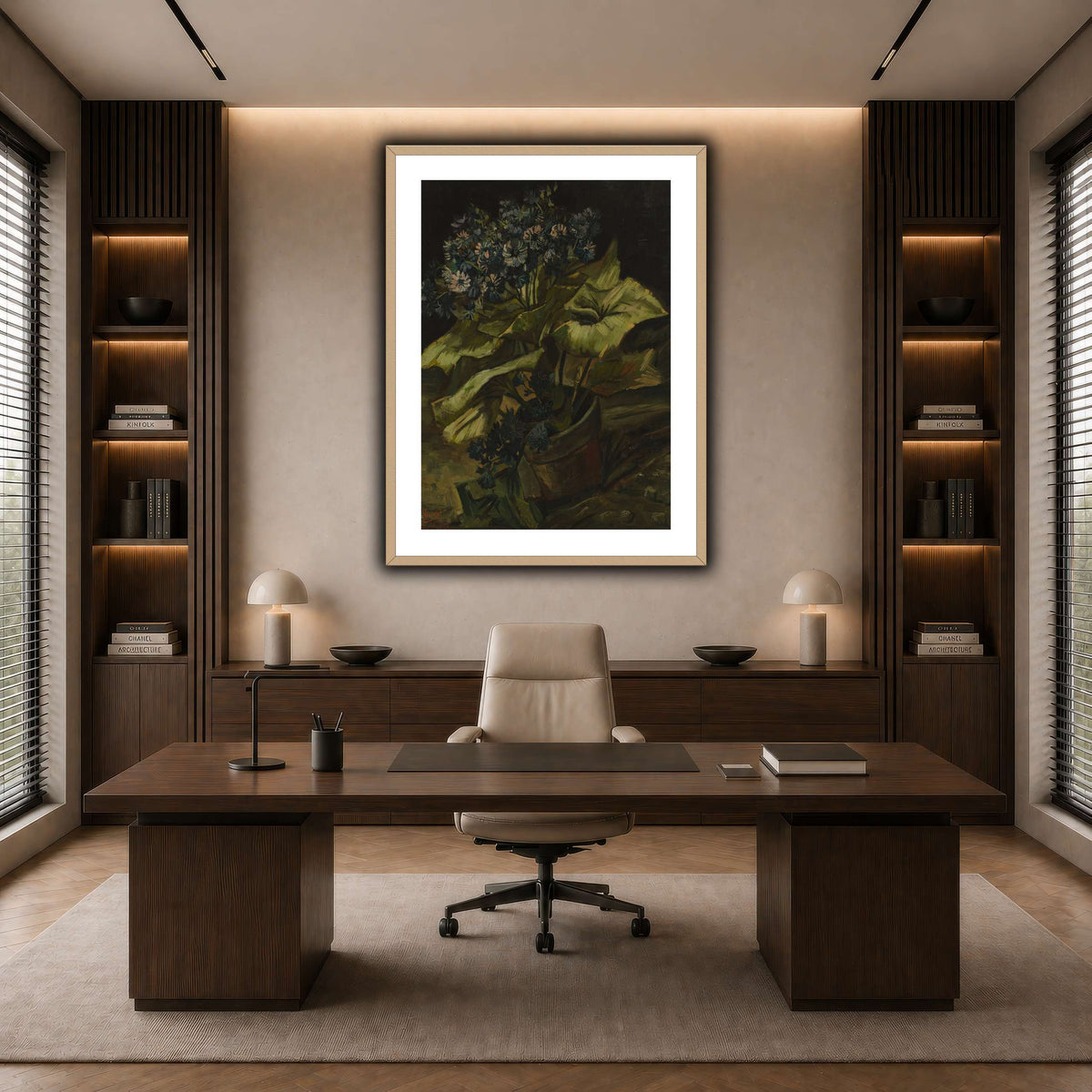 Vincent_van_Gogh_-_Cineraria dark neutral-office