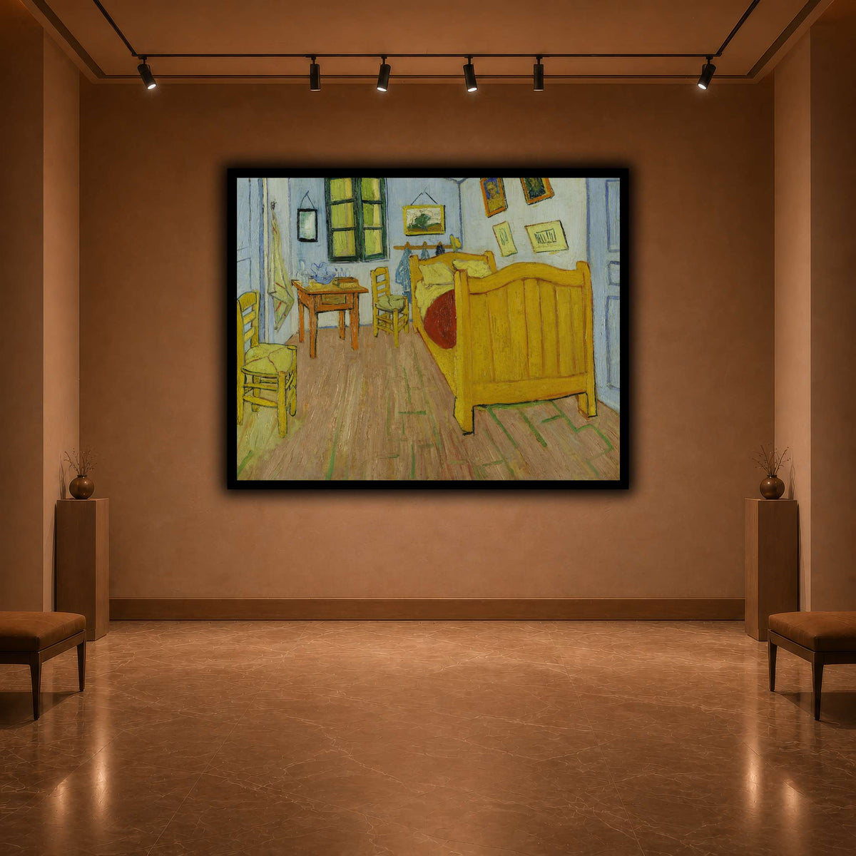 Vincent_van_Gogh_-_De_slaapkamer warm-agallery