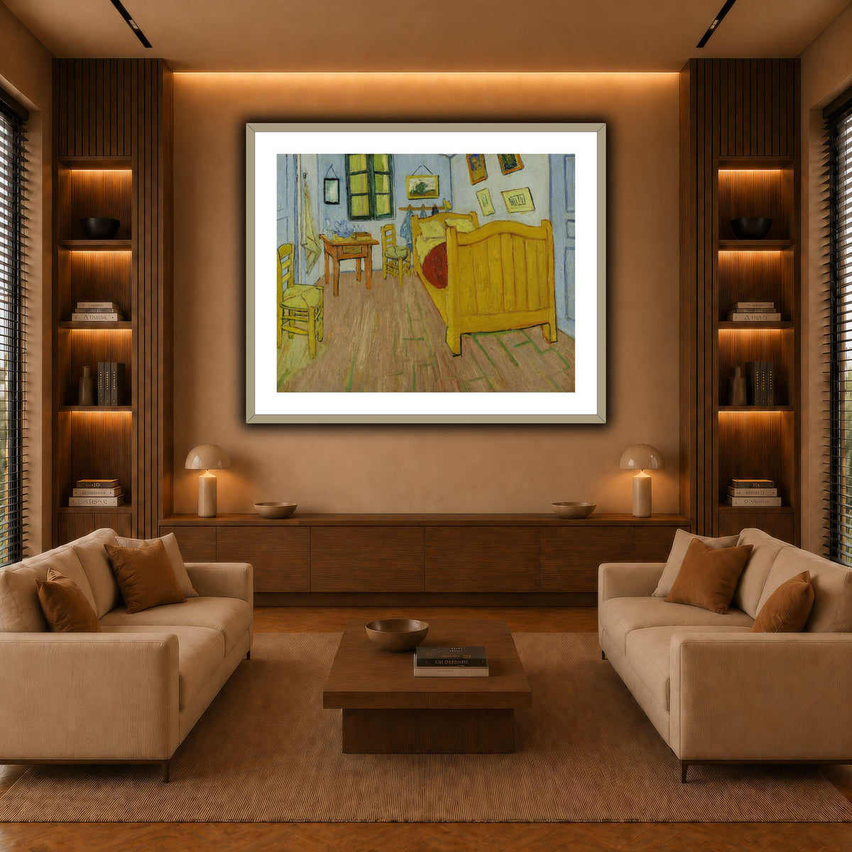 Vincent_van_Gogh_-_De_slaapkamer warm-living-room