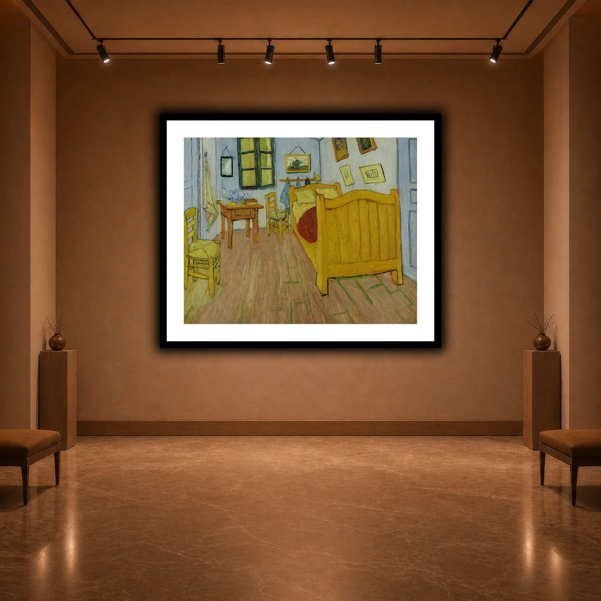 Vincent_van_Gogh_-_De_slaapkamer warm-agallery