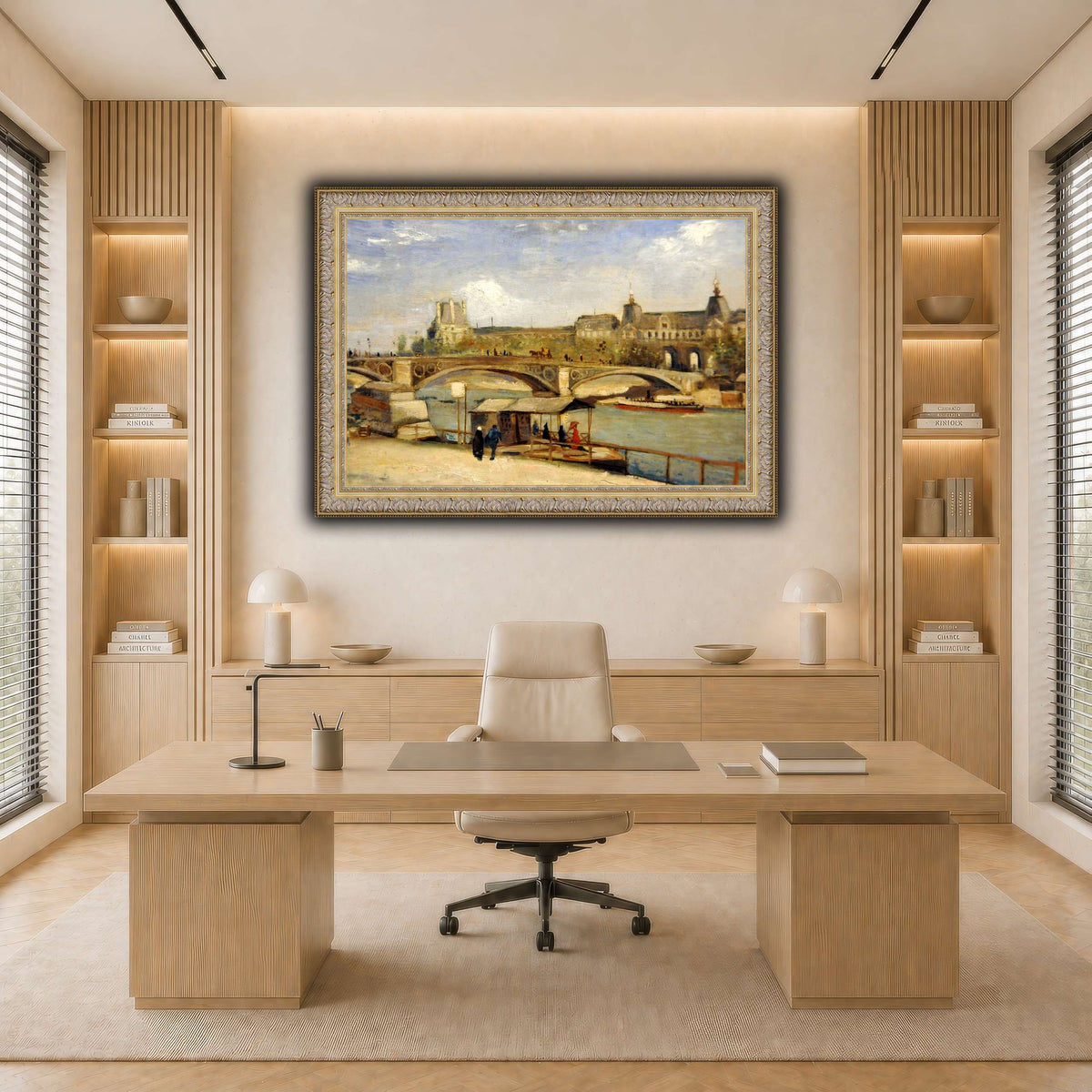 Vincent_van_Gogh_-_Pont_du_Carrousel light neutral-office