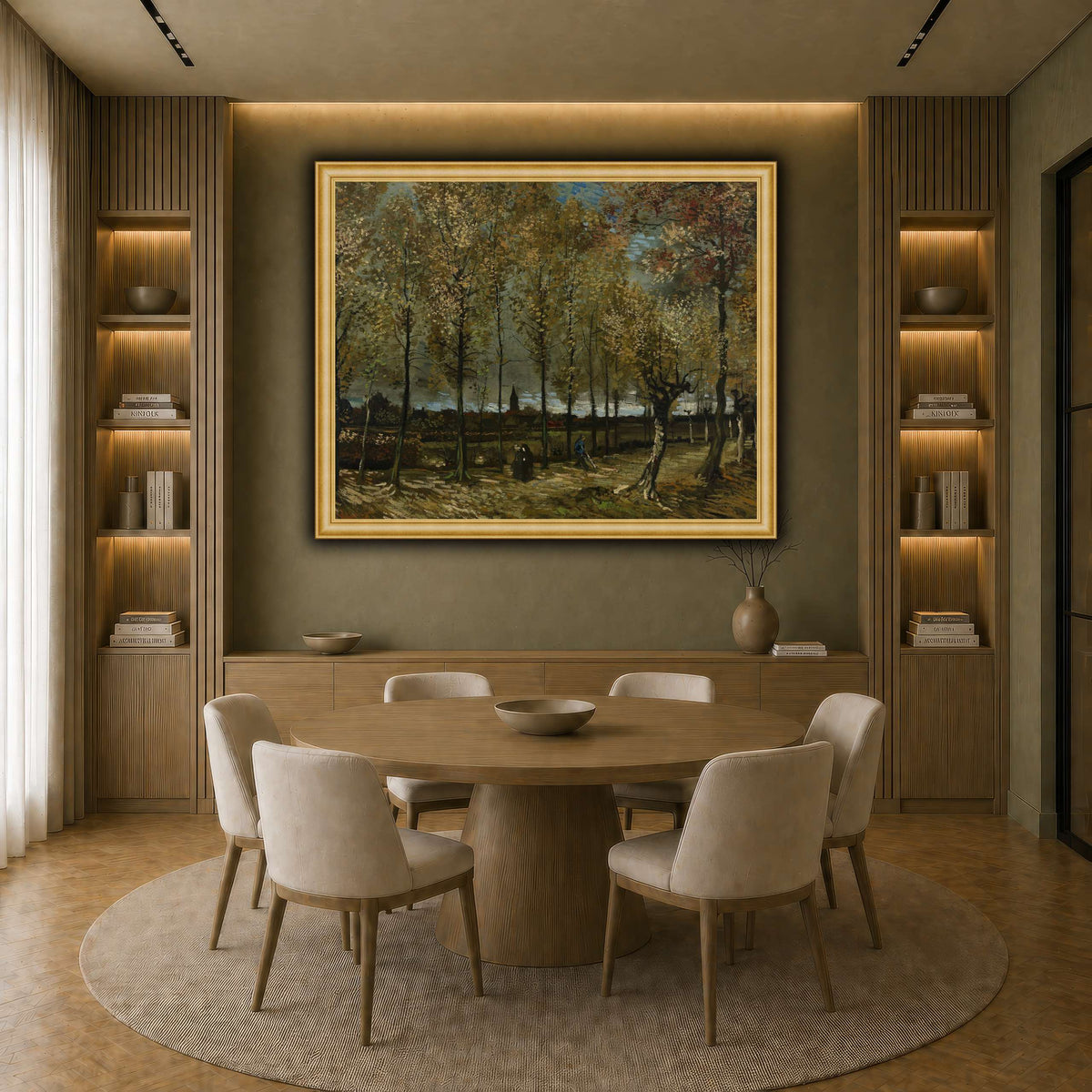Vincent_van_Gogh_-_Poplars_near_Nuenen earth-dining room
