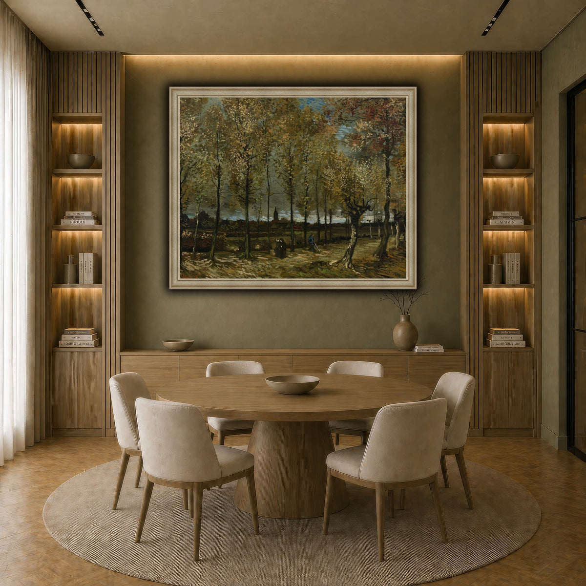 Vincent_van_Gogh_-_Poplars_near_Nuenen earth-dining room