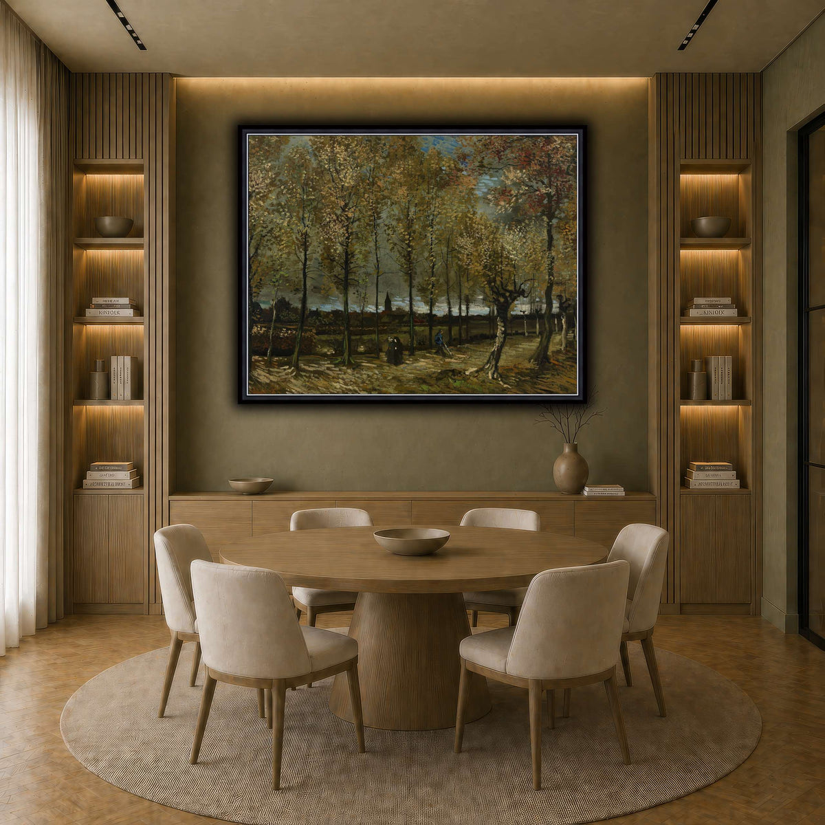 Vincent_van_Gogh_-_Poplars_near_Nuenen earth-dining room