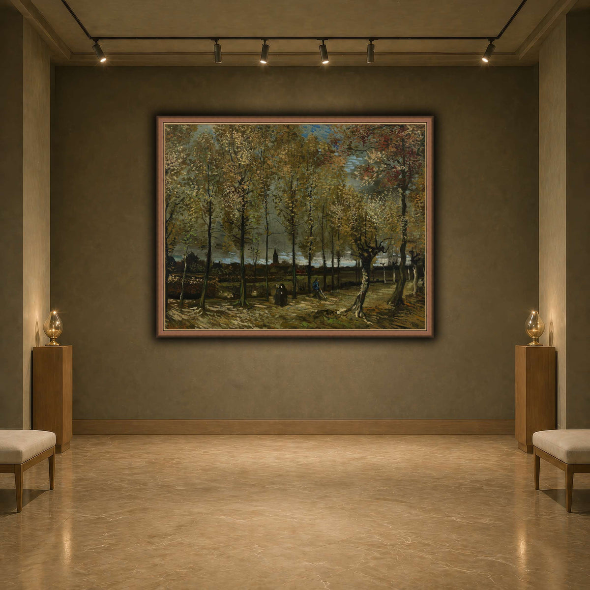Vincent_van_Gogh_-_Poplars_near_Nuenen earth-agallery